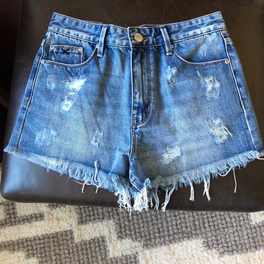 RES Denim Mid Rise denim shorts new with tags